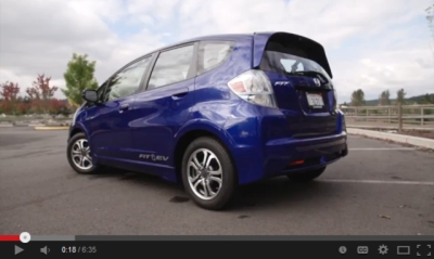 2014 Honda Fit EV Electric Car Reviewed